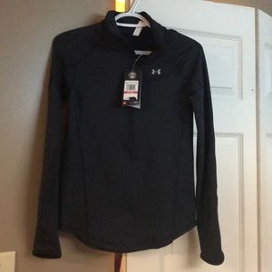Under Armour long sleeved cold gear quarter zip